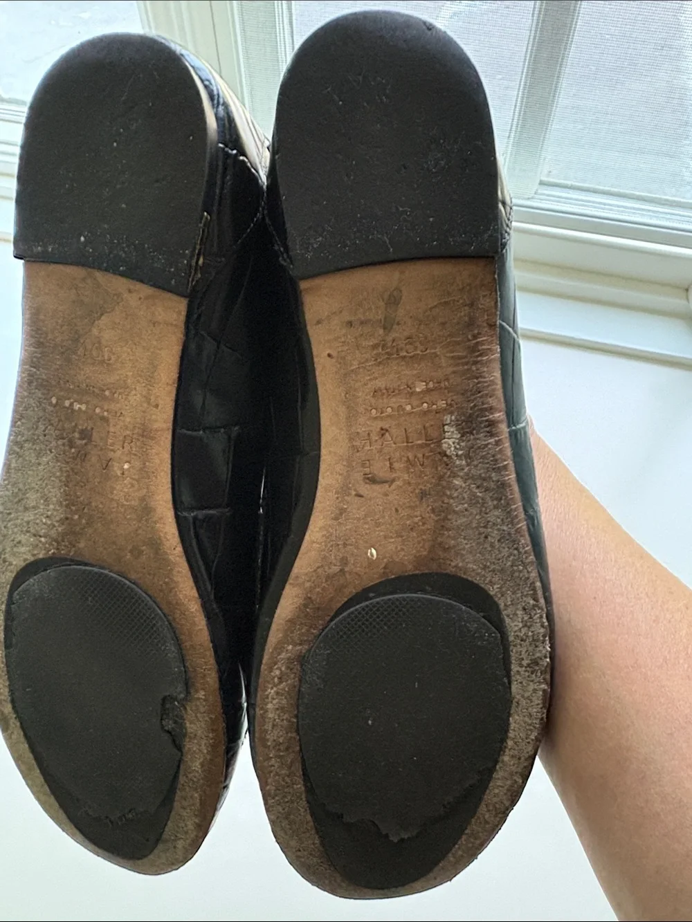 Jamie Haller Penny Loafer Black Croc
